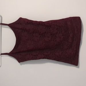 Aeropostale Burgundy Cami
